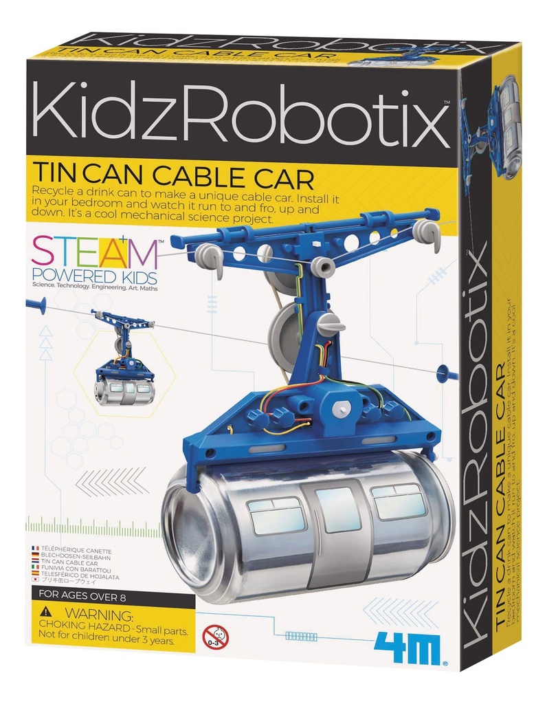 KIDZROBOTIX 汽水罐纜車