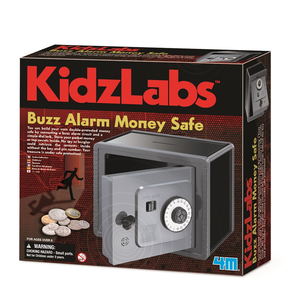 KIDZ LABS/ BUZZ ALARM MONEY SAFE