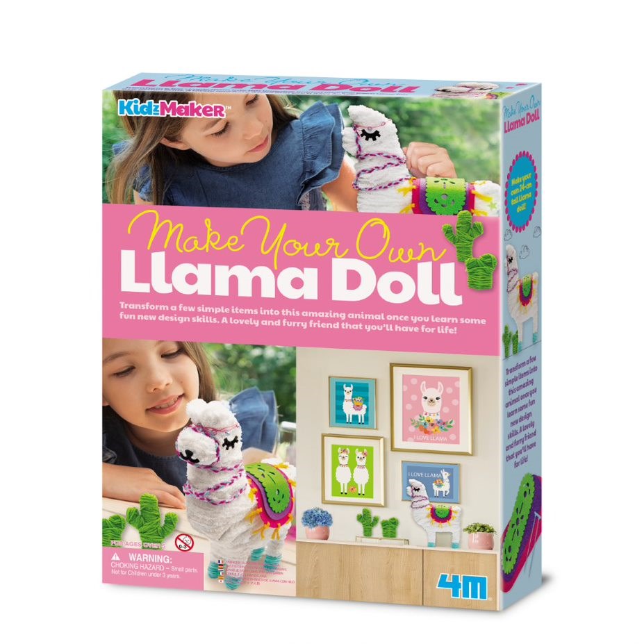 KIDZMAKER / MAKE YOUR OWN LLAMA DOLL