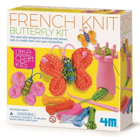 LITTLE CRAFT / FRENCH KNIT BUTTERFLY KIT