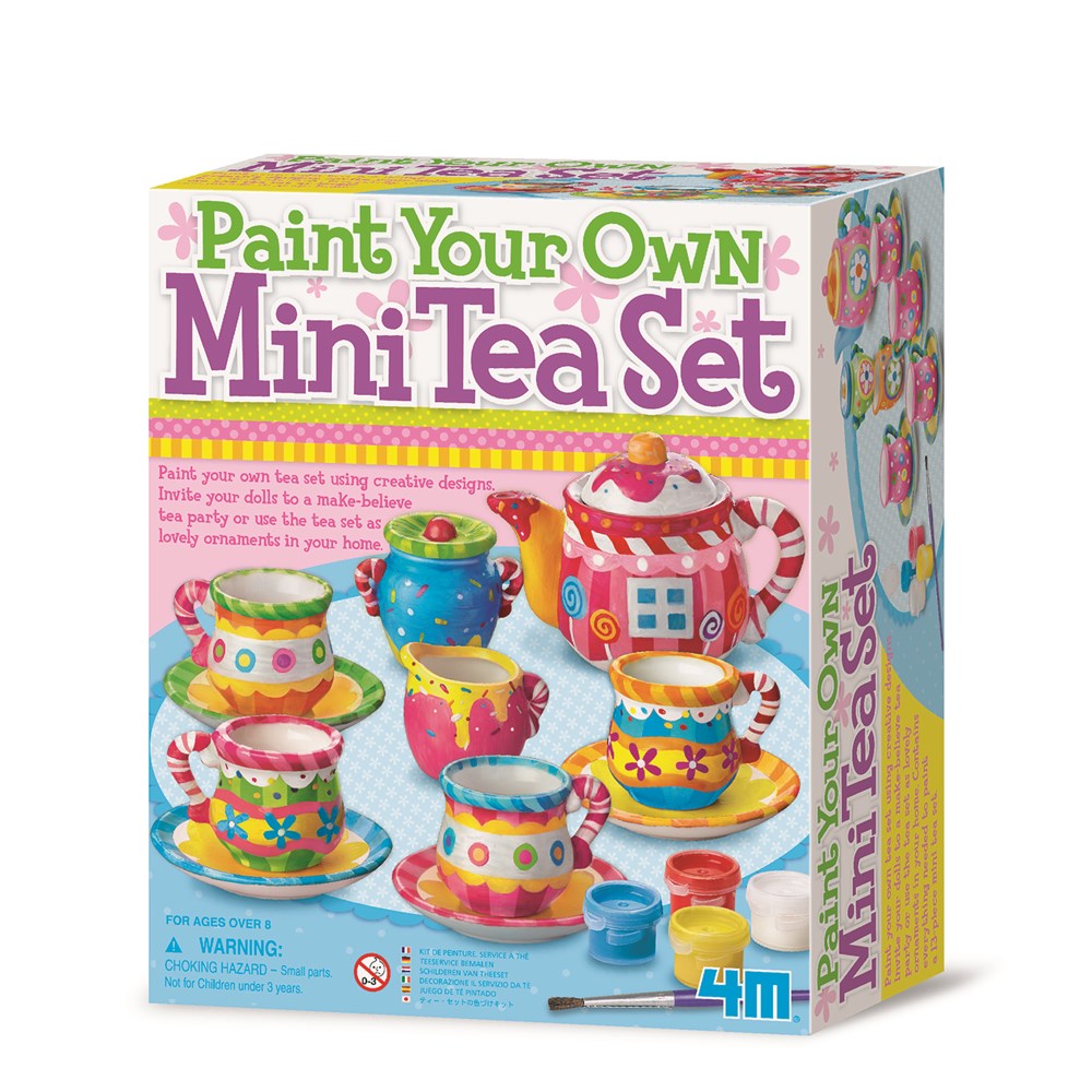 PAINT YOUR OWN MINI TEA SET