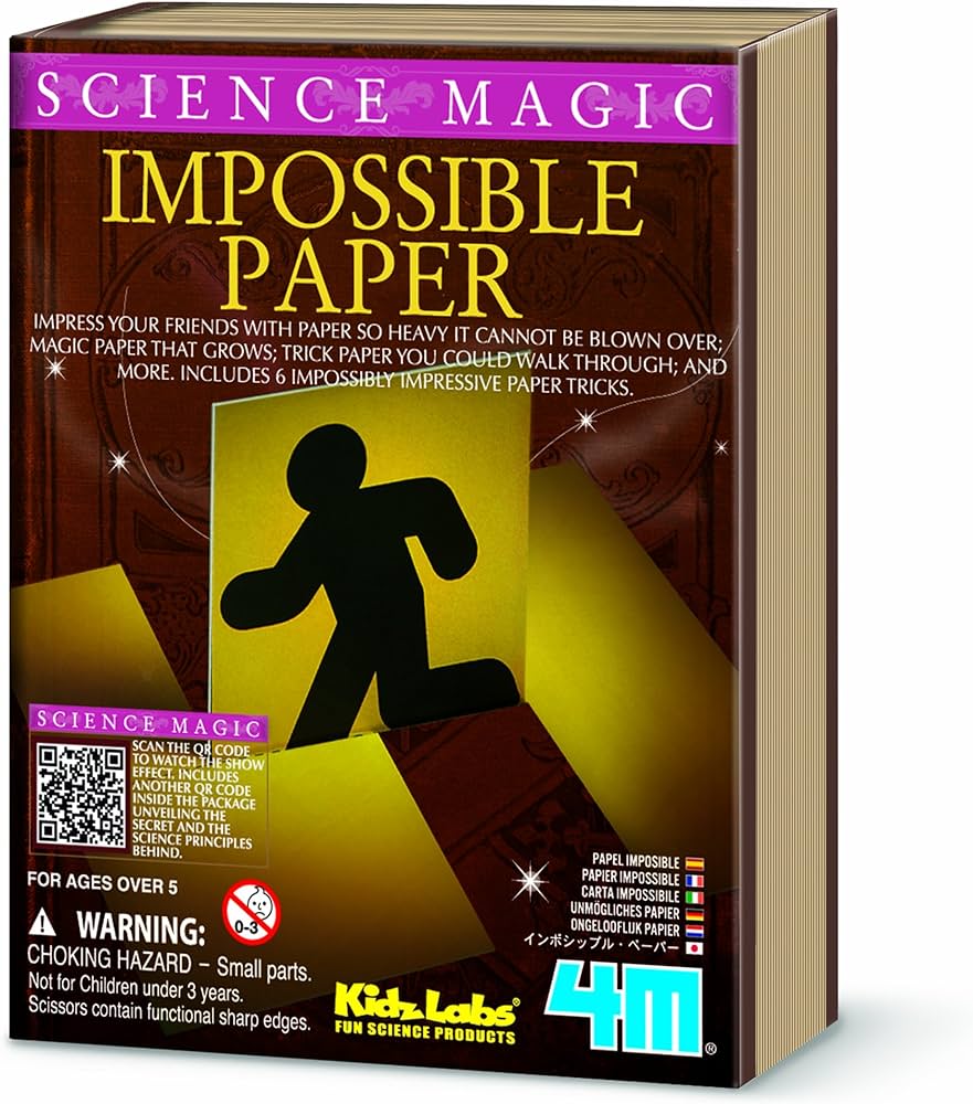 SCIENCE MAGIC - IMPOSSIBLE PAPER TRICKS