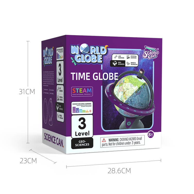 Science Can 3-in-1 Lighted World Globe