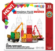 MAGNA-TILES® 磁力片- 建築工程 32塊