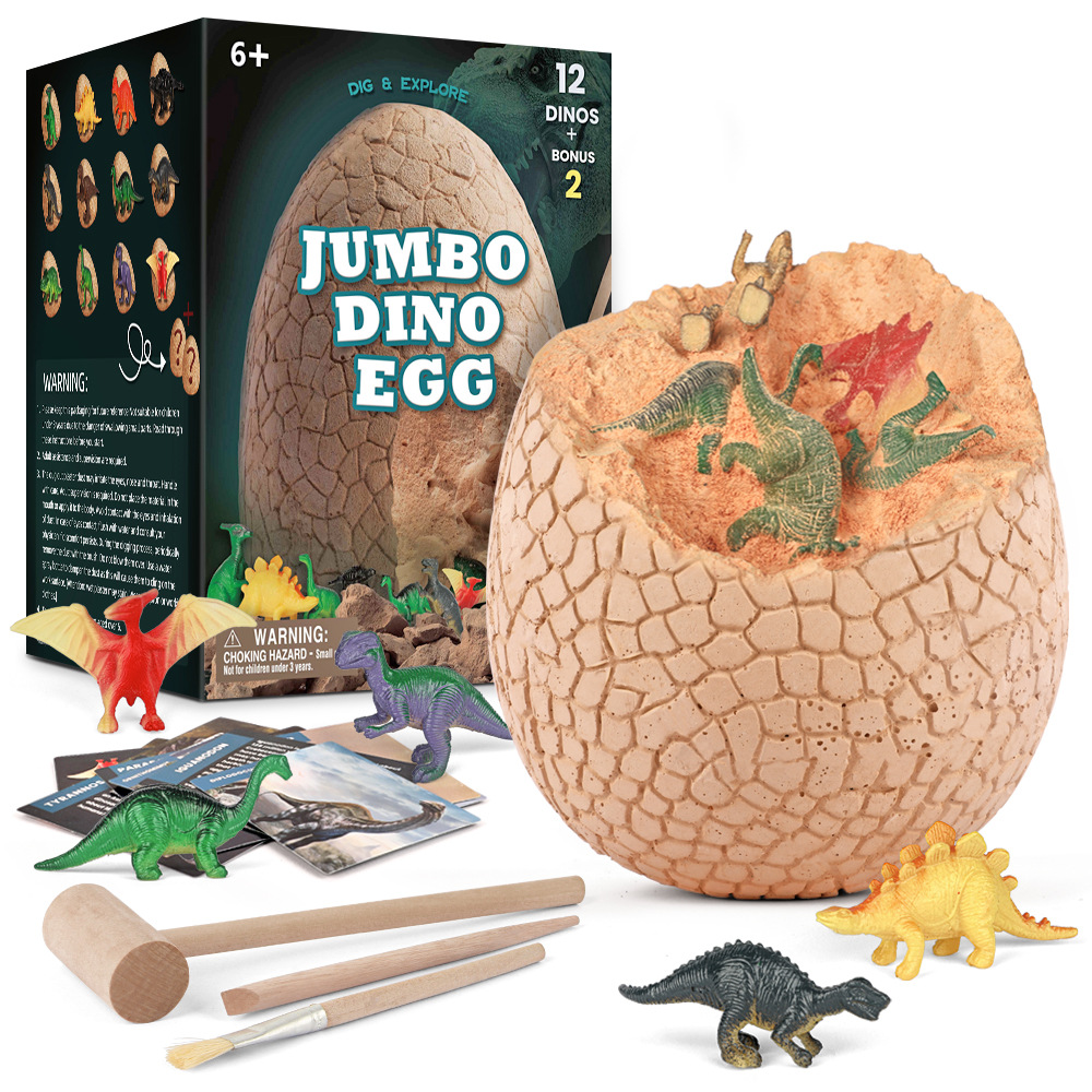 Jumbo Dino Egg Dig Kit