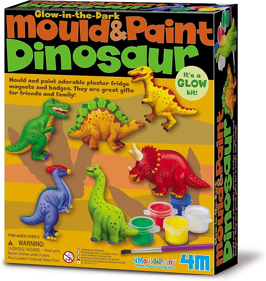 MOULD & PAINT / GLOW DINOSAUR