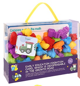 Early Education Counting Soft Toy - Transportation 60pcs