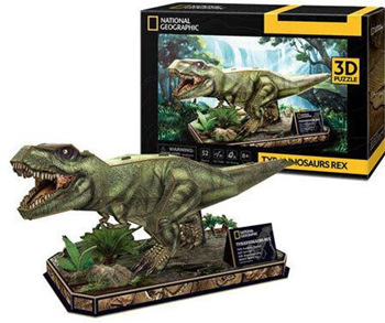 National Geographic 3D Dinosaur Puzzle
Kits: Tyrannosaurus REX