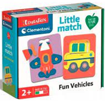 12 Mini Puzzle: Little Match - Fun
Vehicles