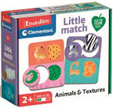 12 Mini Puzzle: Little Match - Animals
and Textures