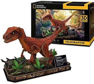 National Geographic 3D Dinosaur Puzzle
Kits: Velociraptor