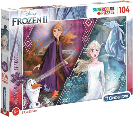 104 Glitter Puzzle: Disney Frozen II