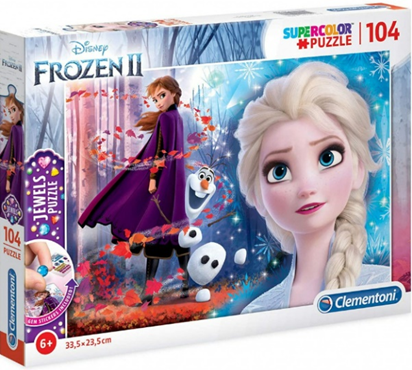 104 Jewels Puzzle: Disney Frozen II