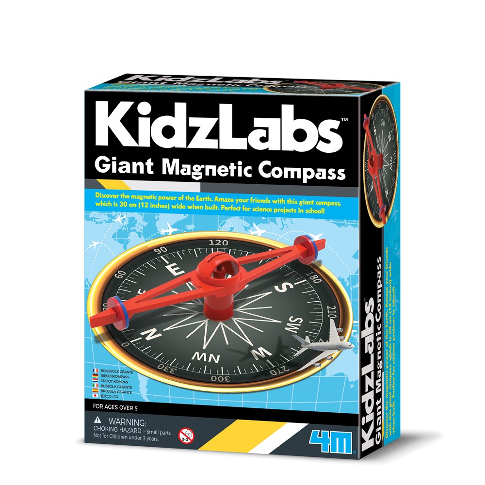 KIDZ LABS / GIANT MAGNETIC COMPASS