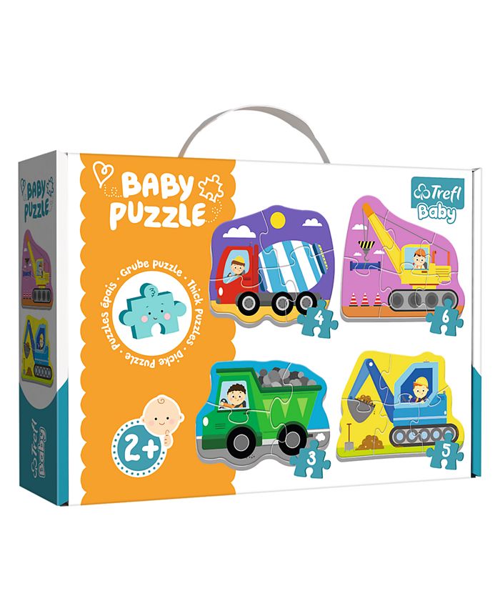 Puzzles - Baby Puzzle: Vehicles on the
Construction Site