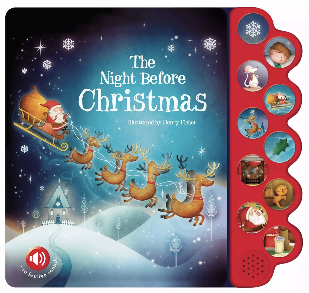 10-Button Sound Book - The Night Before
Christmas