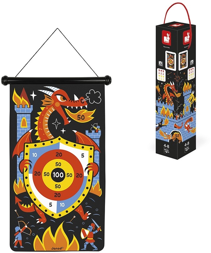 Janod - Magnetic Dart Game (Dragon)