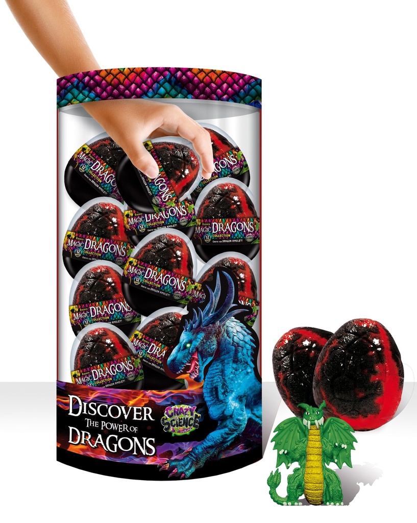 Crazy Science: Magic Dragons Collection (in Display of 12 Pcs)