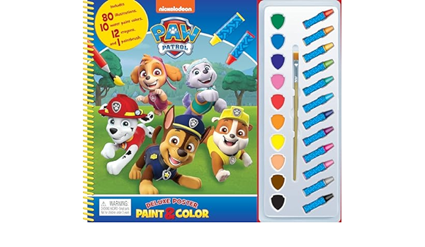 Deluxe Poster Paint & Color: PAW Patrol