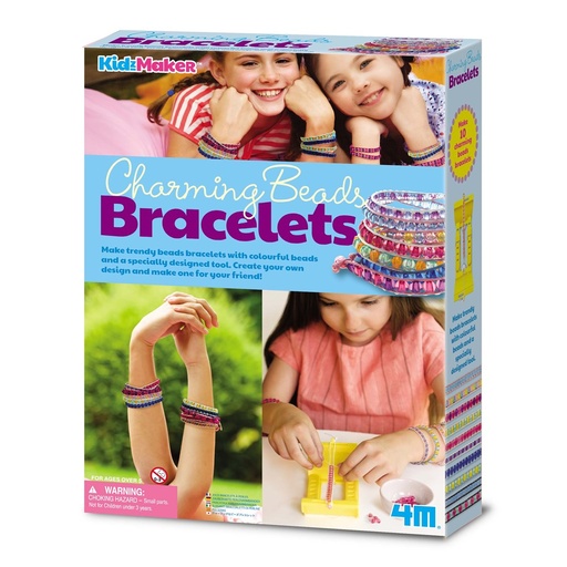 [4751] KIDZMAKER / CHARMING BEAD BRACELETS