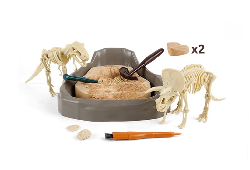 [160002G] Science Can Cretaceous Deluxe Dinosaur Fossil Dig kit
