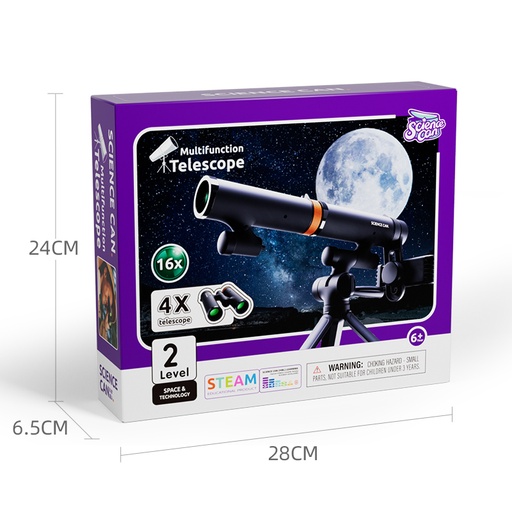 [1601052022gv0001] Science Can Multifunction Telescope