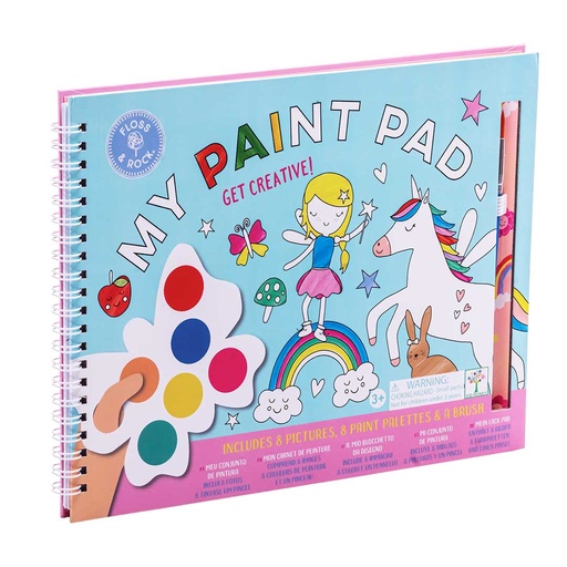 [5055166358941] Floss & Rock My Paint Pad - Rainbow Fairy