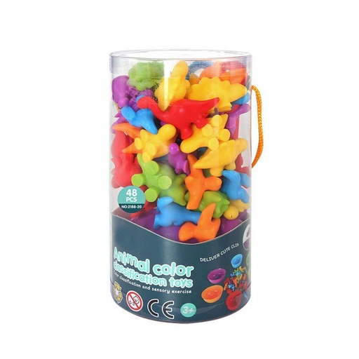 [218820] Early Education Counting Soft Toy - Dinosaurs 48pcs