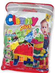 [14880.6] Clemmy Plus: Bag 60 Soft Blocks