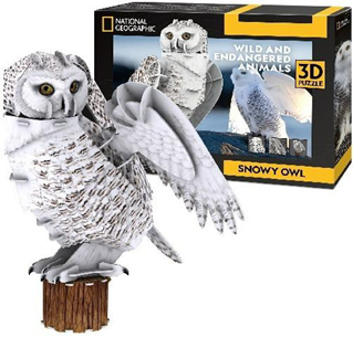 [DS1079H] National Geographic 3D Wild and End
Angered Animals: Snowy Owl