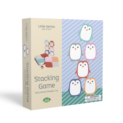 [9780655221968] Little Genius Play & Learn: Stacking
Game