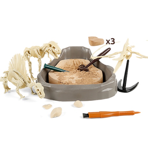 [160003] Mesozoic Super Dinosaur Fossil Dig Kit