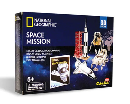 [DS0971H] National Geographic Model Kits (Kids):Space Mission